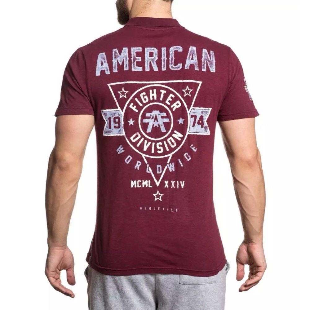 AMERICAN FIGHTER SILVER LAKE ARTISAN Men's Polo